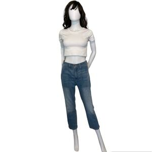 J. Crew High Rise Utility Jeans